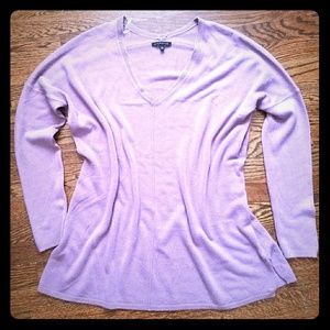 Lilac sweater tunic